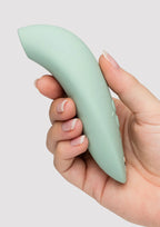 WE-VIBE | Melt 2 – Estimulador de clítoris para parejas con Pleasure Air y control por app – Púrpura / Verde