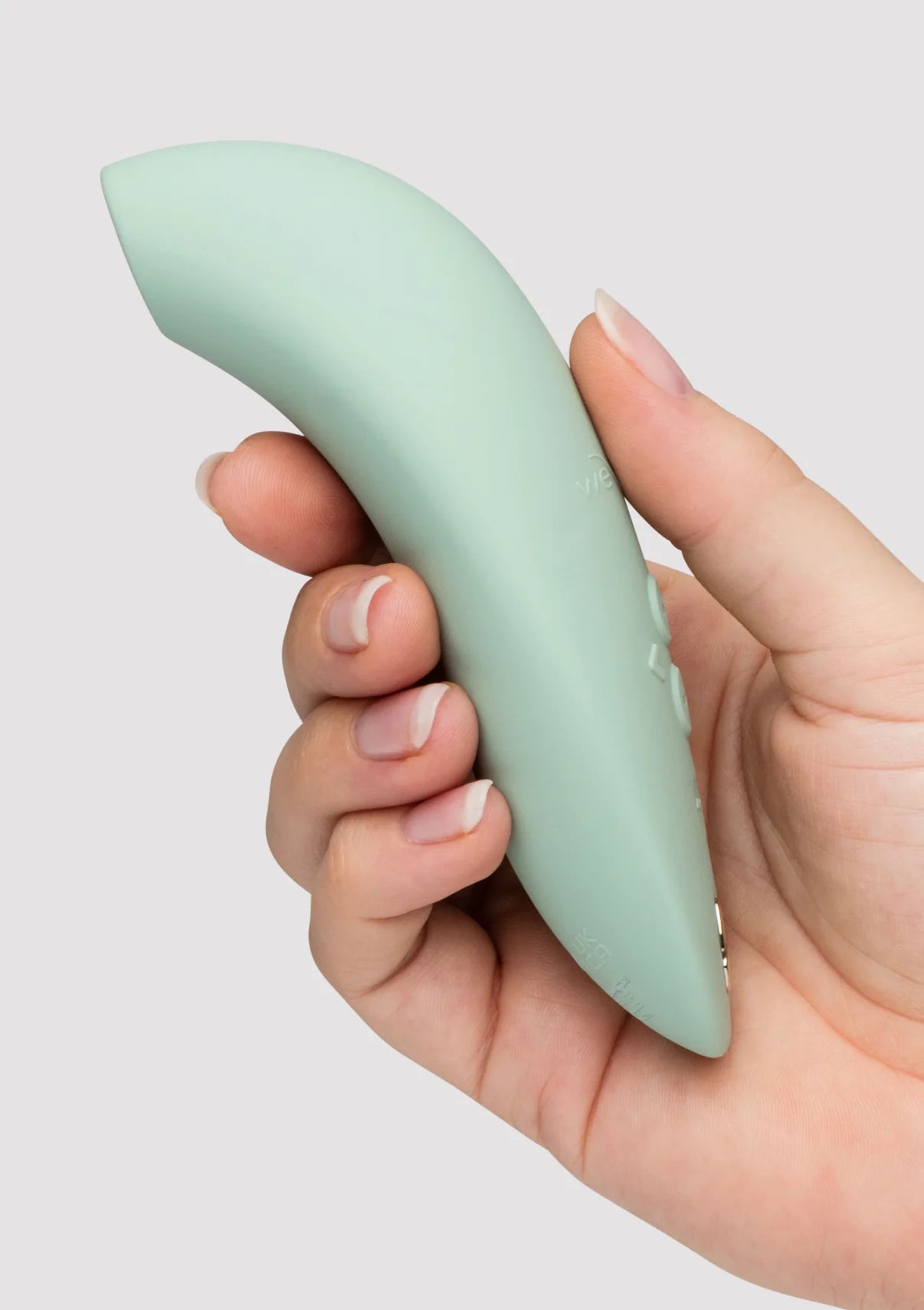 WE-VIBE | Melt 2 – Estimulador de clítoris para parejas con Pleasure Air y control por app – Púrpura / Verde