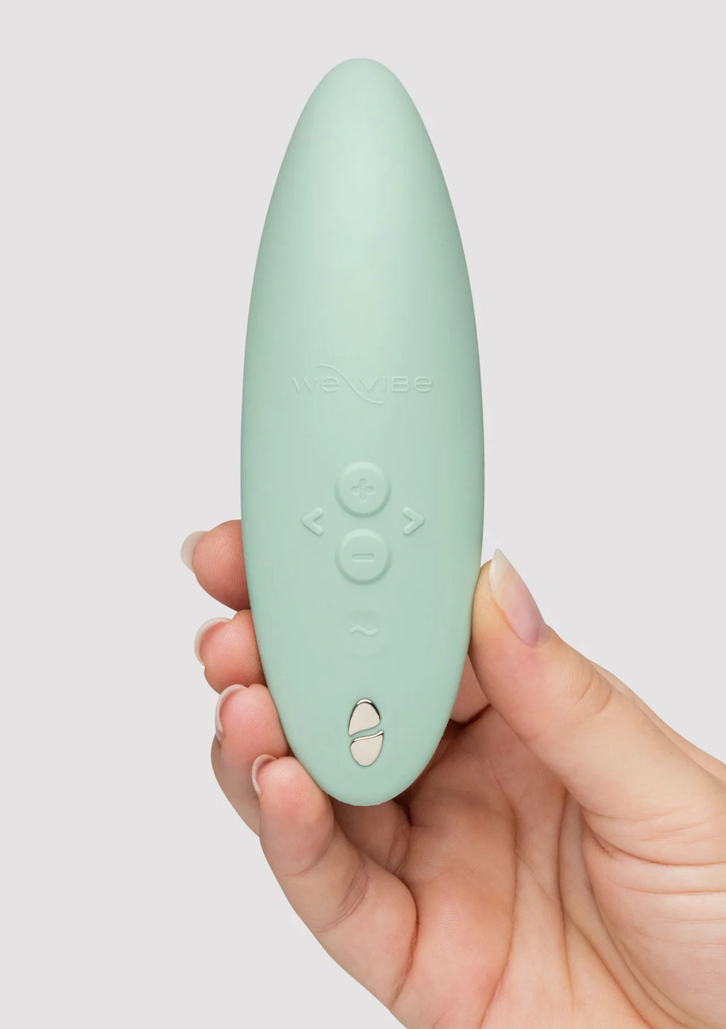 WE-VIBE | Melt 2 – Estimulador de clítoris para parejas con Pleasure Air y control por app – Púrpura / Verde