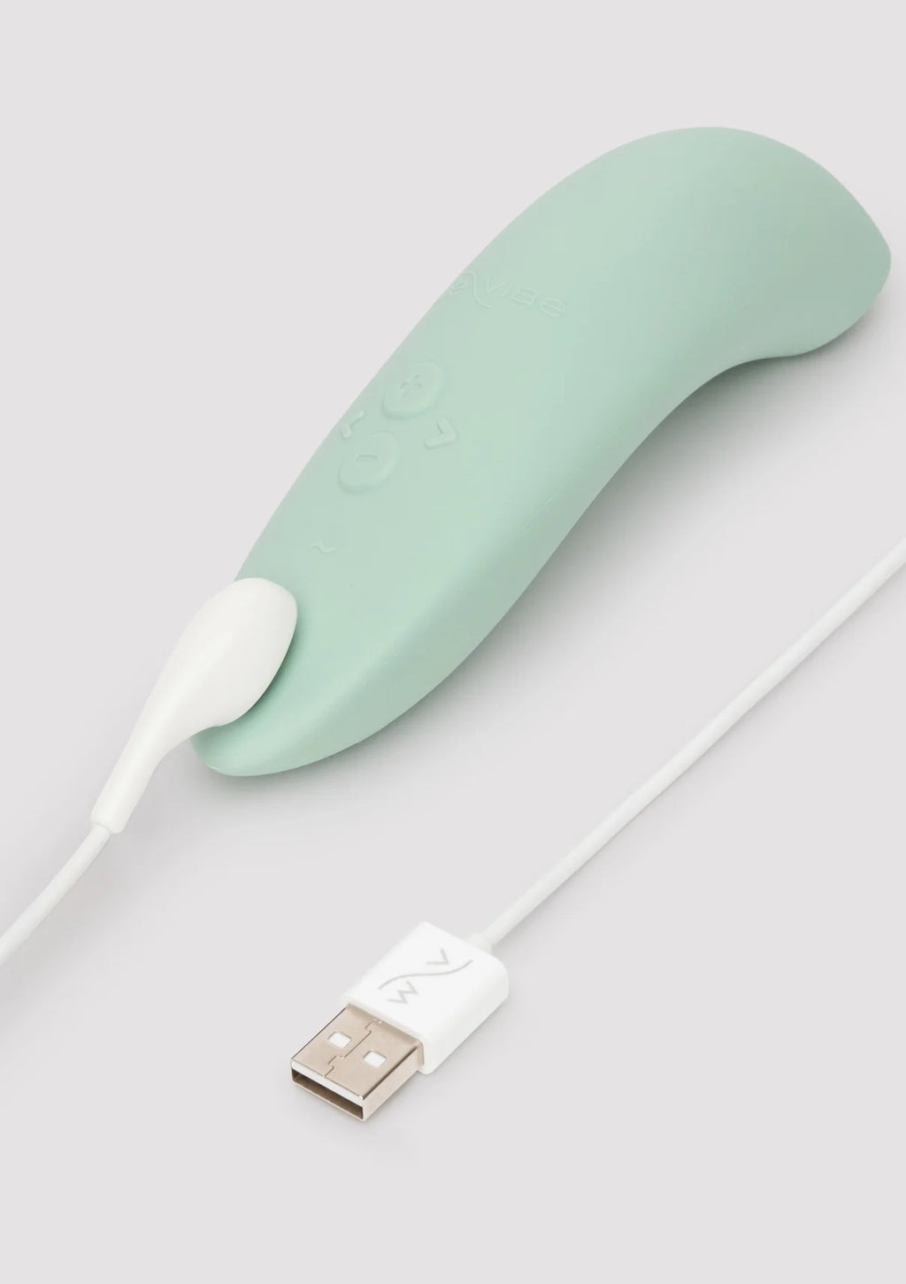 WE-VIBE | Melt 2 – Estimulador de clítoris para parejas con Pleasure Air y control por app – Púrpura / Verde