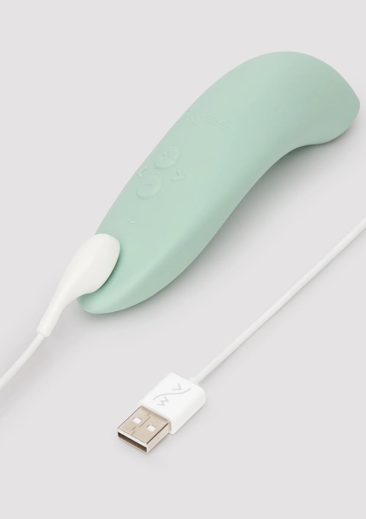 WE-VIBE | Melt 2 – Estimulador de clítoris para parejas con Pleasure Air y control por app – Púrpura / Verde