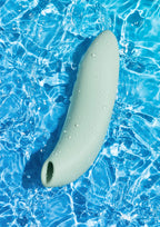WE-VIBE | Melt 2 – Estimulador de clítoris para parejas con Pleasure Air y control por app – Púrpura / Verde