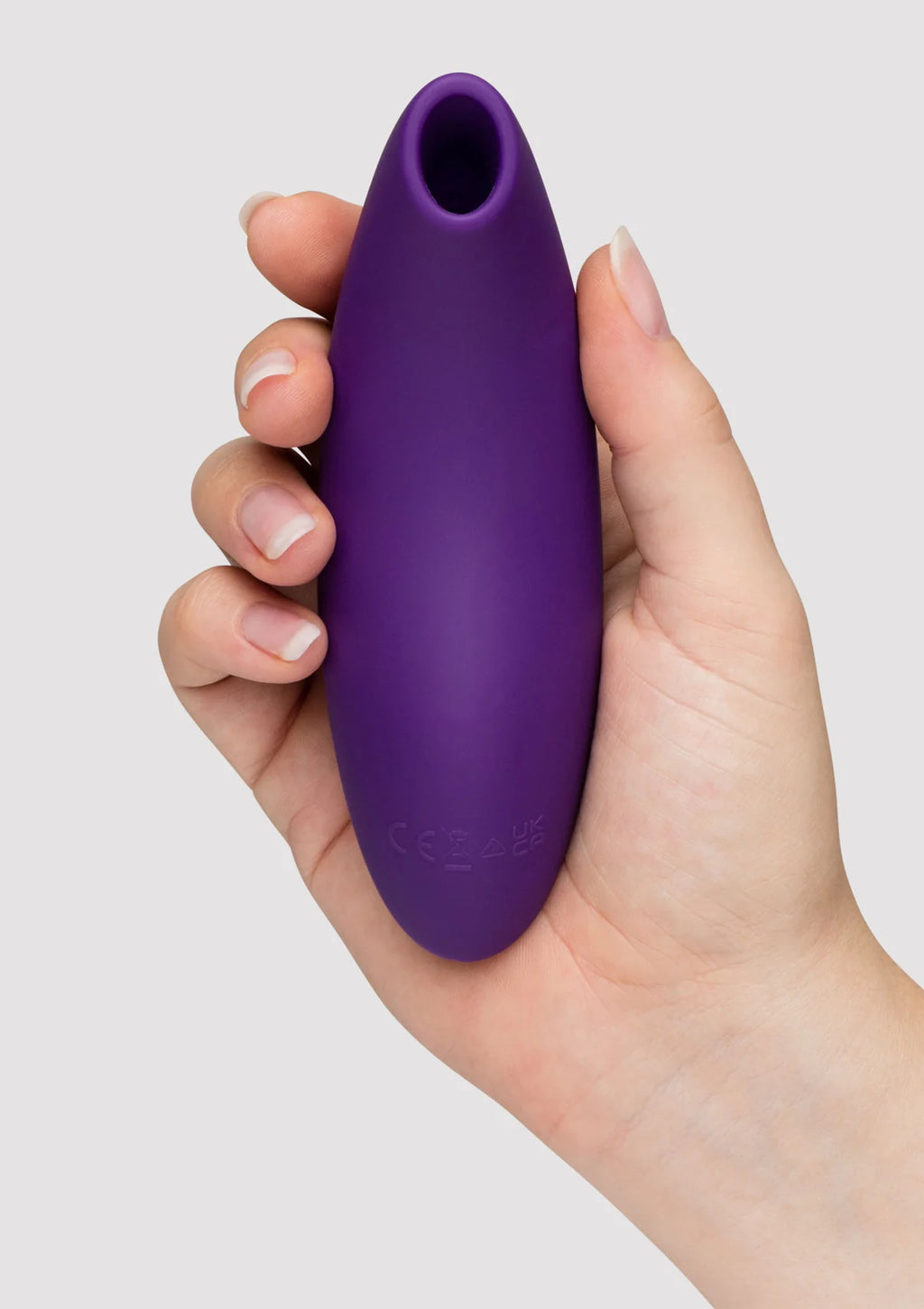 WE-VIBE | Melt 2 – Estimulador de clítoris para parejas con Pleasure Air y control por app – Púrpura / Verde