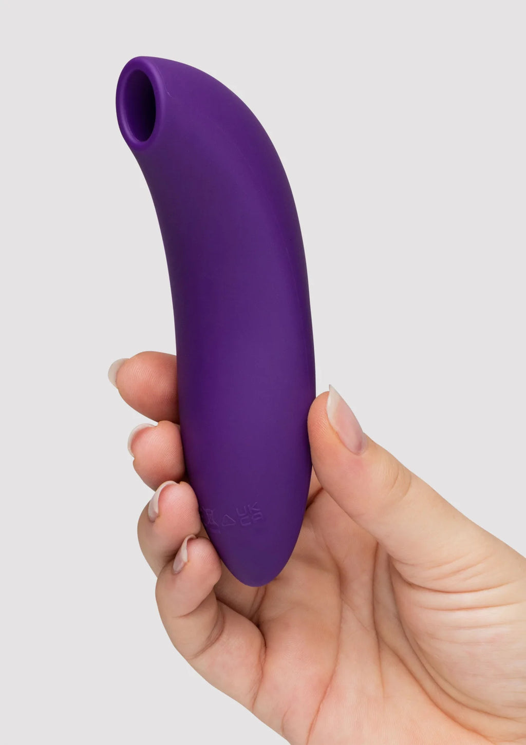 WE-VIBE | Melt 2 – Estimulador de clítoris para parejas con Pleasure Air y control por app – Púrpura / Verde