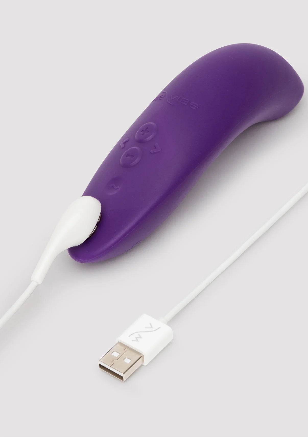 WE-VIBE | Melt 2 – Estimulador de clítoris para parejas con Pleasure Air y control por app – Púrpura / Verde