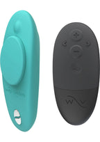 WE-VIBE | Moxie+ – Vibrador wearable de clítoris con clip magnético y control por app – Aqua / Negro