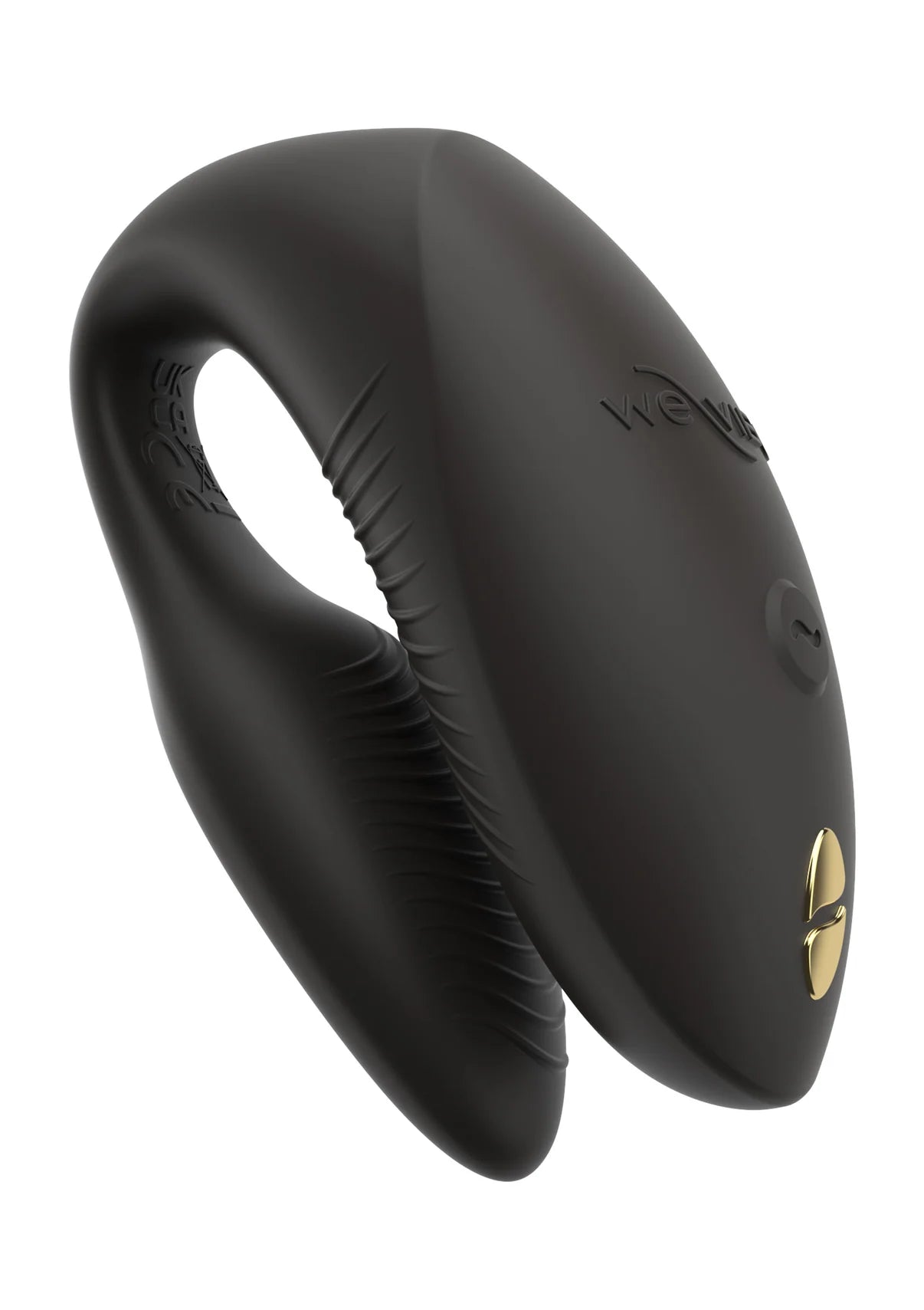 WE-VIBE | Chorus Pro – Vibrador para parejas con 3 motores y mando Haptic Squeeze – Negro / Rosa / Púrpura