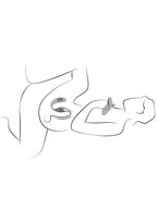 WE-VIBE | Chorus Pro – Vibrador para parejas con 3 motores y mando Haptic Squeeze – Negro / Rosa / Púrpura