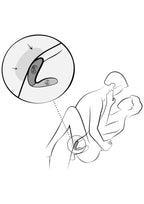 WE-VIBE | Chorus Pro – Vibrador para parejas con 3 motores y mando Haptic Squeeze – Negro / Rosa / Púrpura