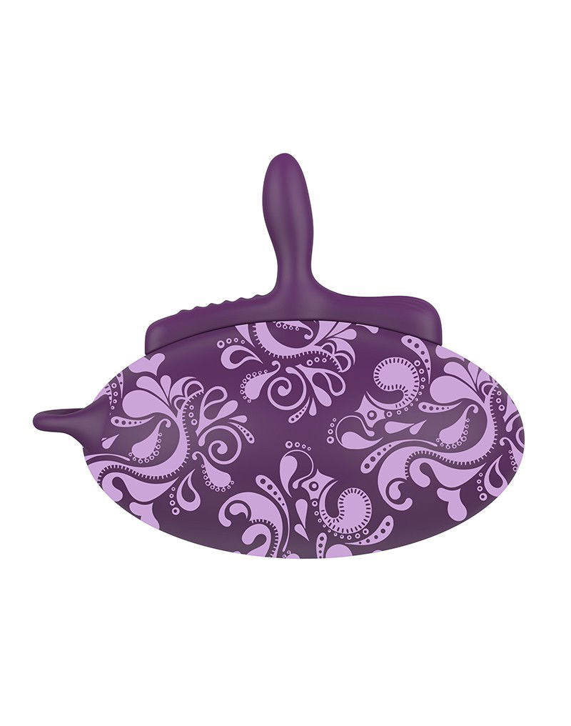 Vibrador de asiento Bouncy Bliss Flow (morado)