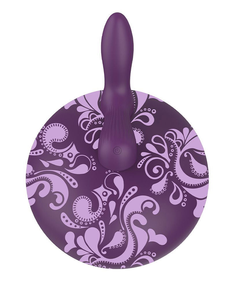 Vibrador de asiento Bouncy Bliss Flow (morado)