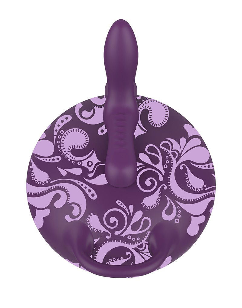 Vibrador de asiento Bouncy Bliss Flow (morado)