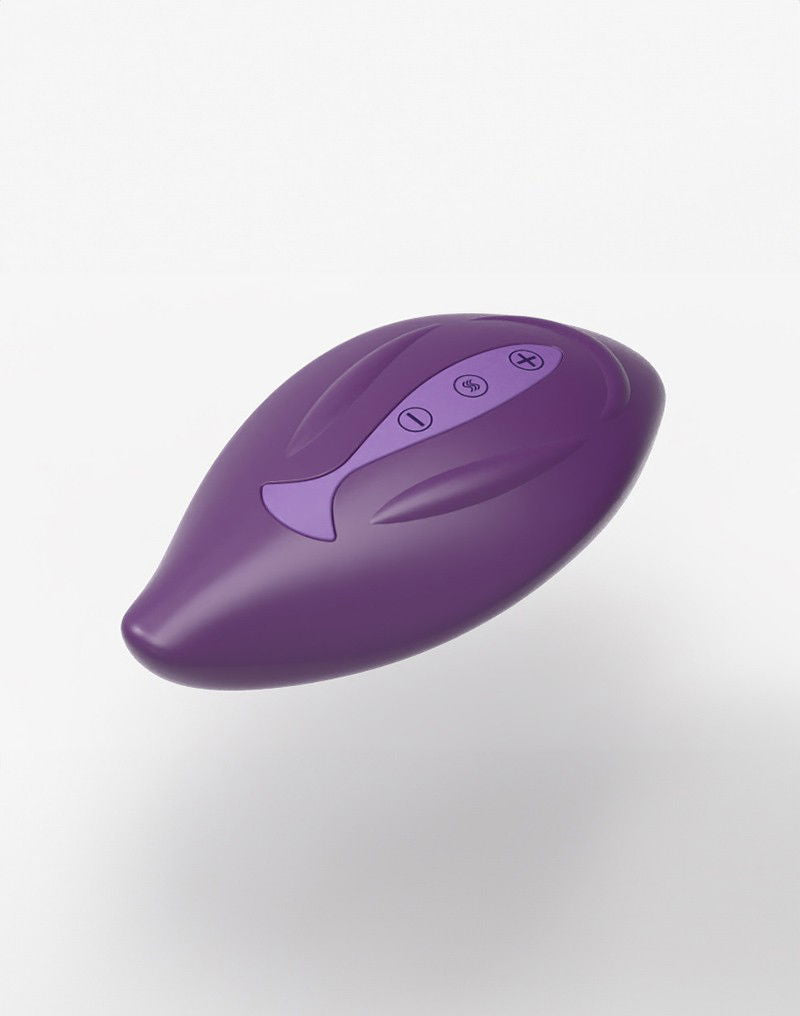 Vibrador de asiento Bouncy Bliss Flow (morado)