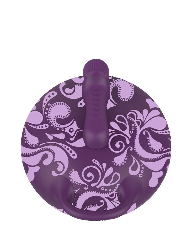 Vibrador de asiento Bouncy Bliss Flow (morado)