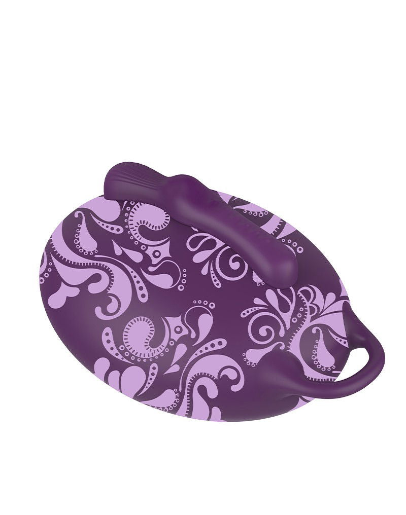 Vibrador de asiento Bouncy Bliss Flow (morado)