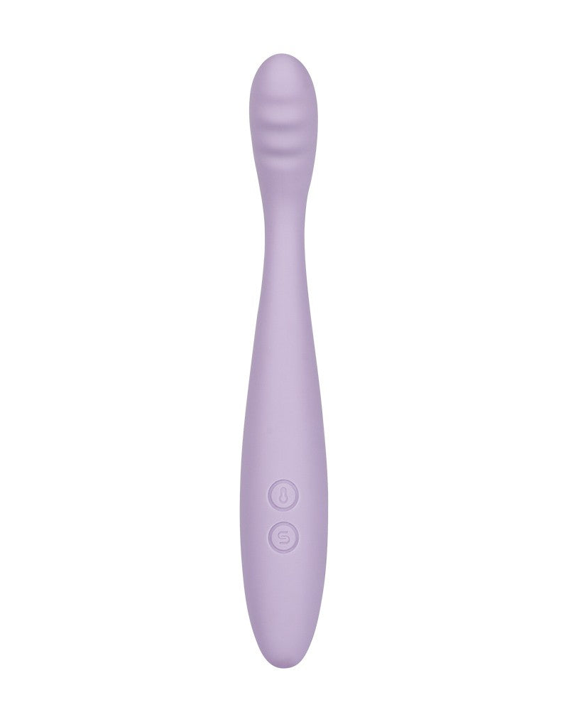 SVAKOM | Cici 2 – Slim Vibrator with App Control & Heating – Waterproof – Lilac