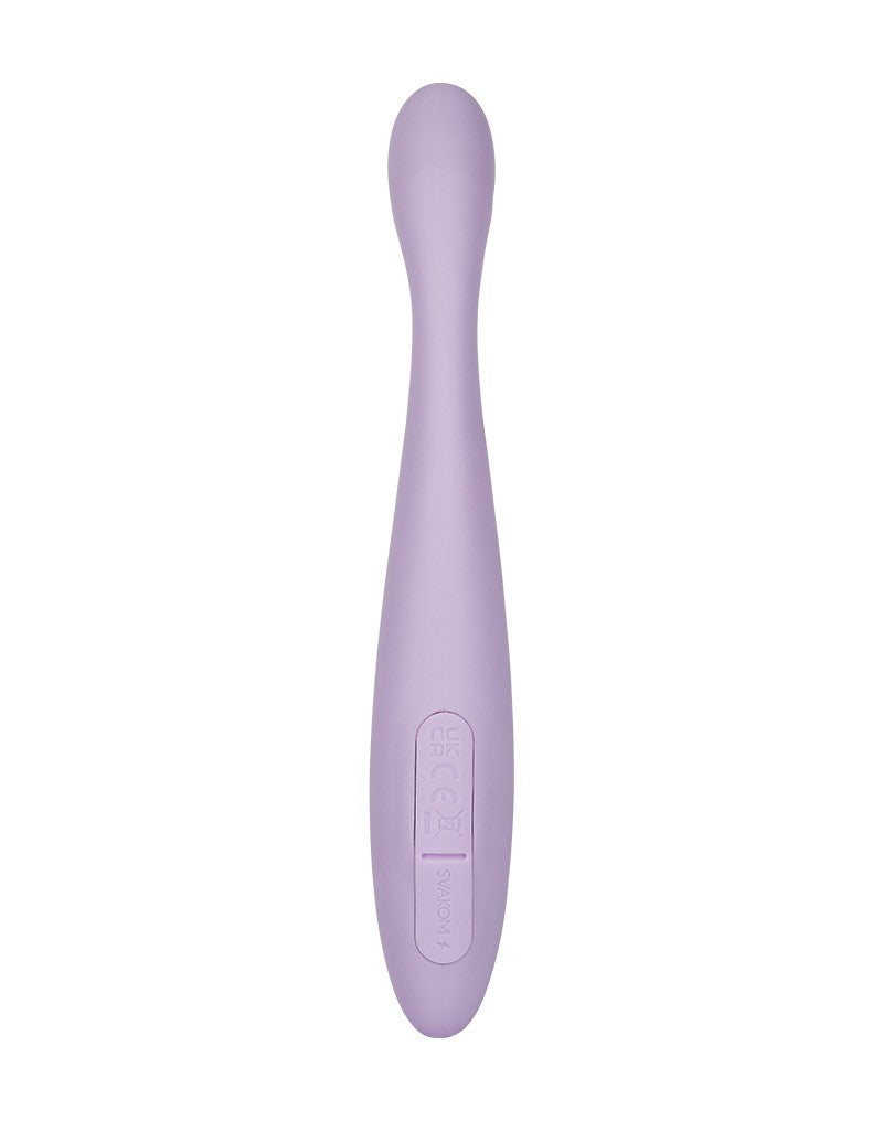 SVAKOM | Cici 2 – Slim Vibrator with App Control & Heating – Waterproof – Lilac