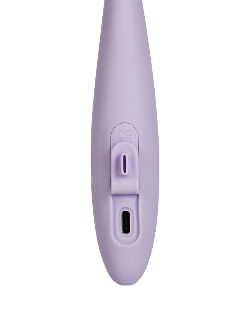 SVAKOM | Cici 2 – Slim Vibrator with App Control & Heating – Waterproof – Lilac