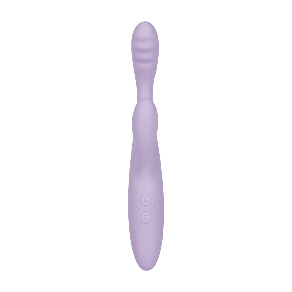 SVAKOM | Cici 2+ – Slim G-Spot Rabbit Vibrator with App Control – Heated, Waterproof – Lilac