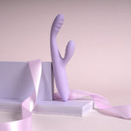SVAKOM | Cici 2+ – Slim G-Spot Rabbit Vibrator with App Control – Heated, Waterproof – Lilac