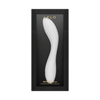 LELO | Mona Spectra – Masajeador wellness con luz roja – Vibrador de punto G con SmoothRise™ – Blanco