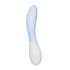 LELO | Mona Spectra – Masajeador wellness con luz roja – Vibrador de punto G con SmoothRise™ – Blanco