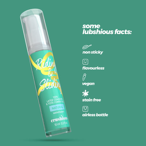 CRUSHIOUS Riding & Sliding lubricante de base acuosa 10 ml