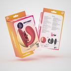 Crushious Arcane Rechargeable Vibrator + Tongue Clitoral Stimulator