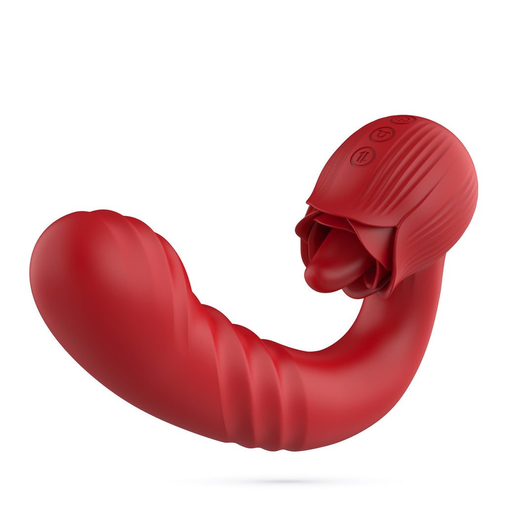 Vibrador recargable Osiria de 3 funciones Crushious