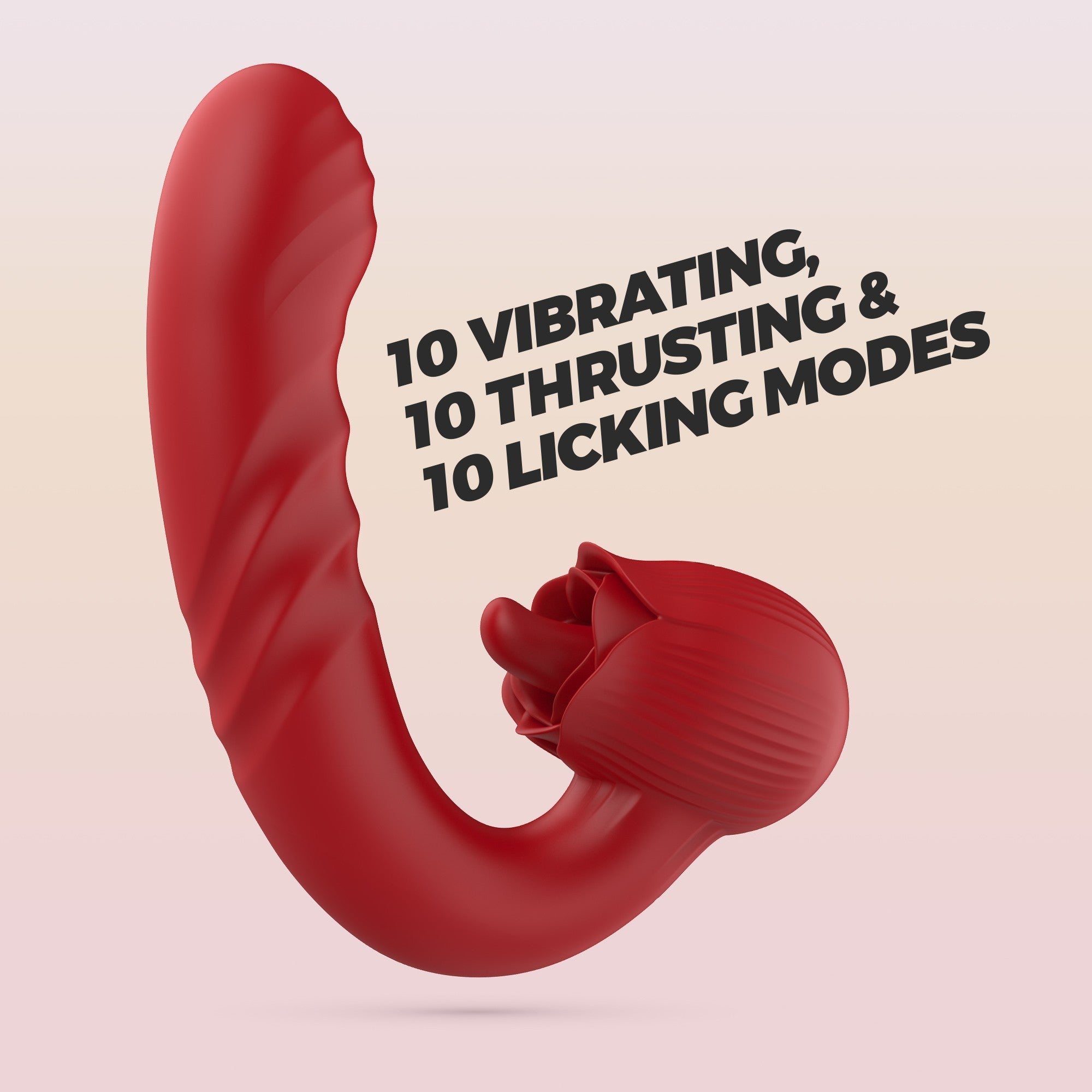 Vibrador recargable Osiria de 3 funciones Crushious