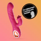 Mirenca oscillating bunny vibrator Crushious