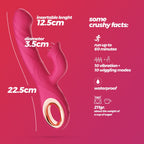 Mirenca oscillating bunny vibrator Crushious