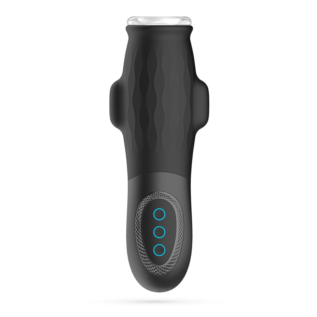 Masturbador Crushious Gargantua con funda extraíble, succión y lubricante gratis