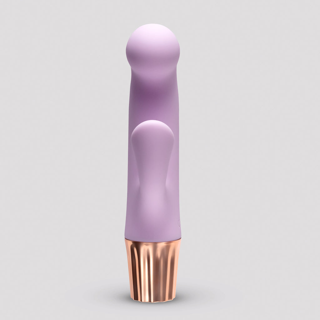 CRUSHIOUS | Mellow Cony – Rechargeable Mini Vibrator – Pink & Purple