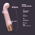 CRUSHIOUS | Mellow Gee – Rechargeable Mini Vibrator – Pink & Purple