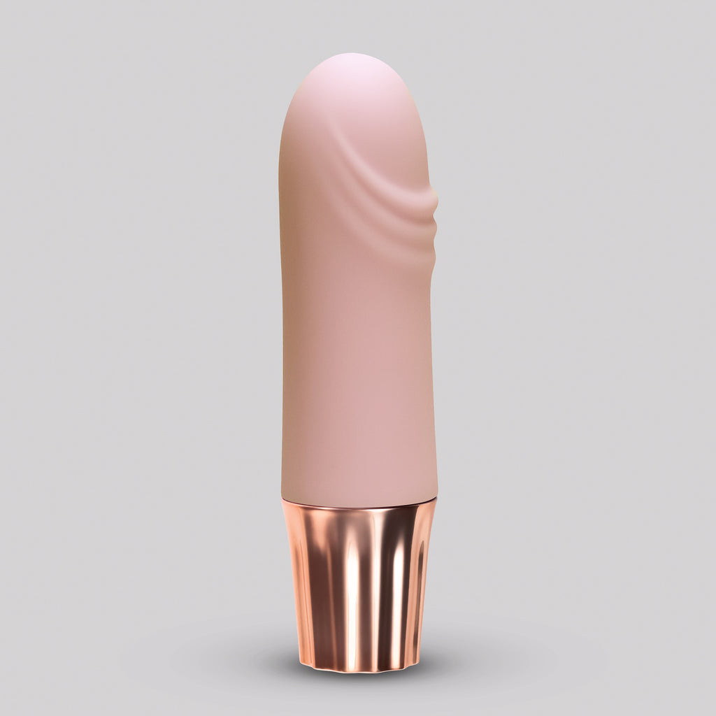 CRUSHIOUS | Mellow Waves – Mini Vibrador Recargable – Rosa y Morado