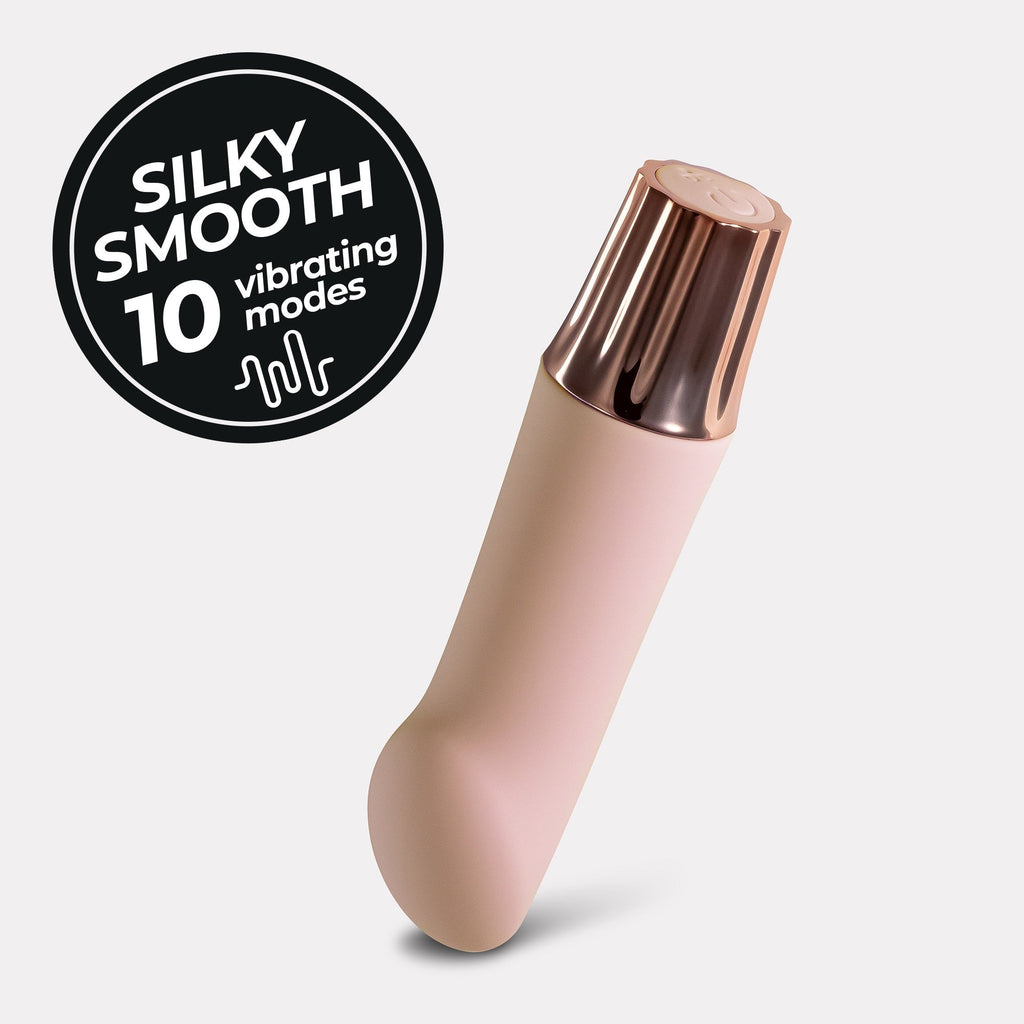 CRUSHIOUS | Mellow Angler – Mini Vibrador Recargable – Rosa y Morado