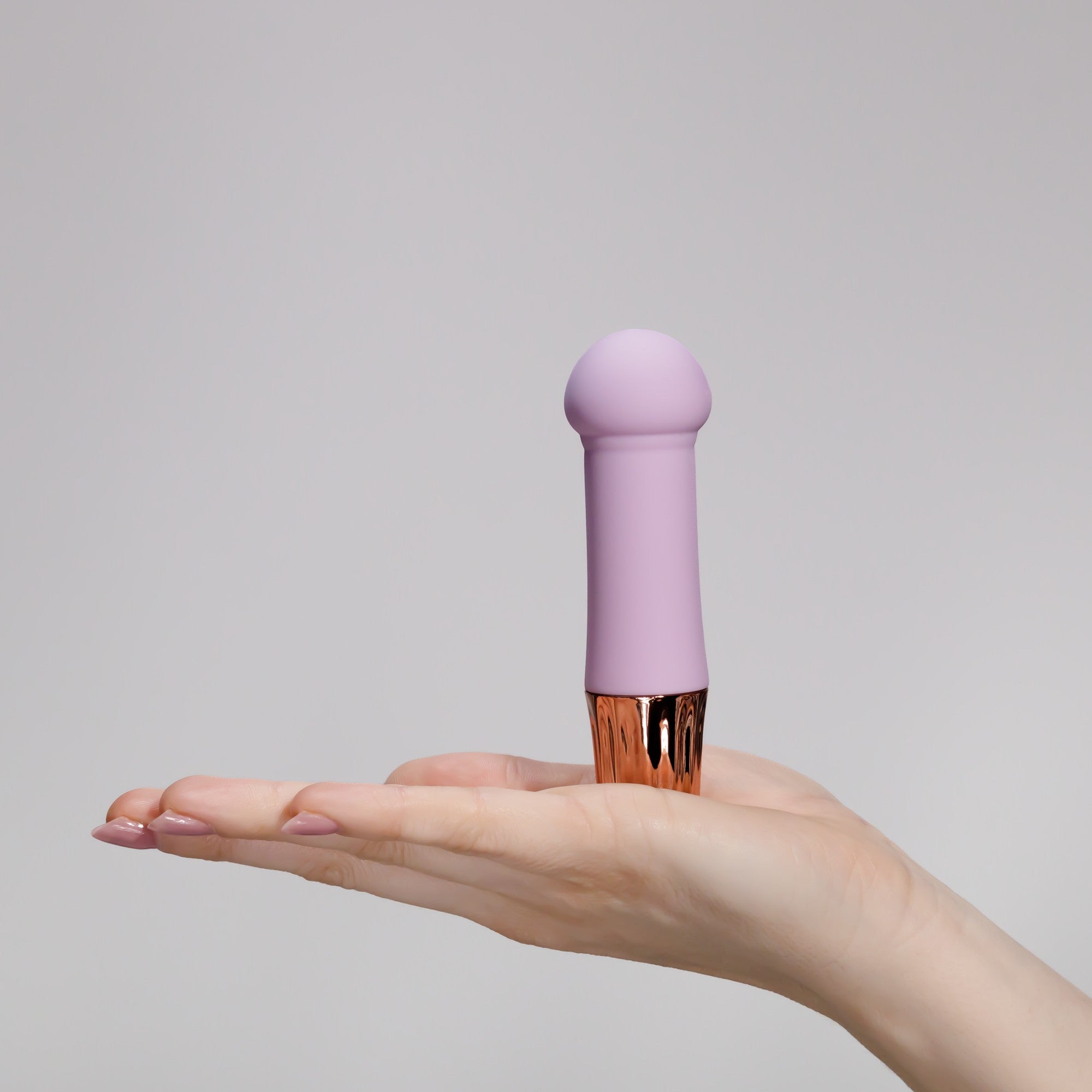 CRUSHIOUS | Mellow Puff – Mini Vibrador Recargable – Rosa y Morado