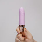 CRUSHIOUS | Mellow Waves – Mini Vibrador Recargable – Rosa y Morado