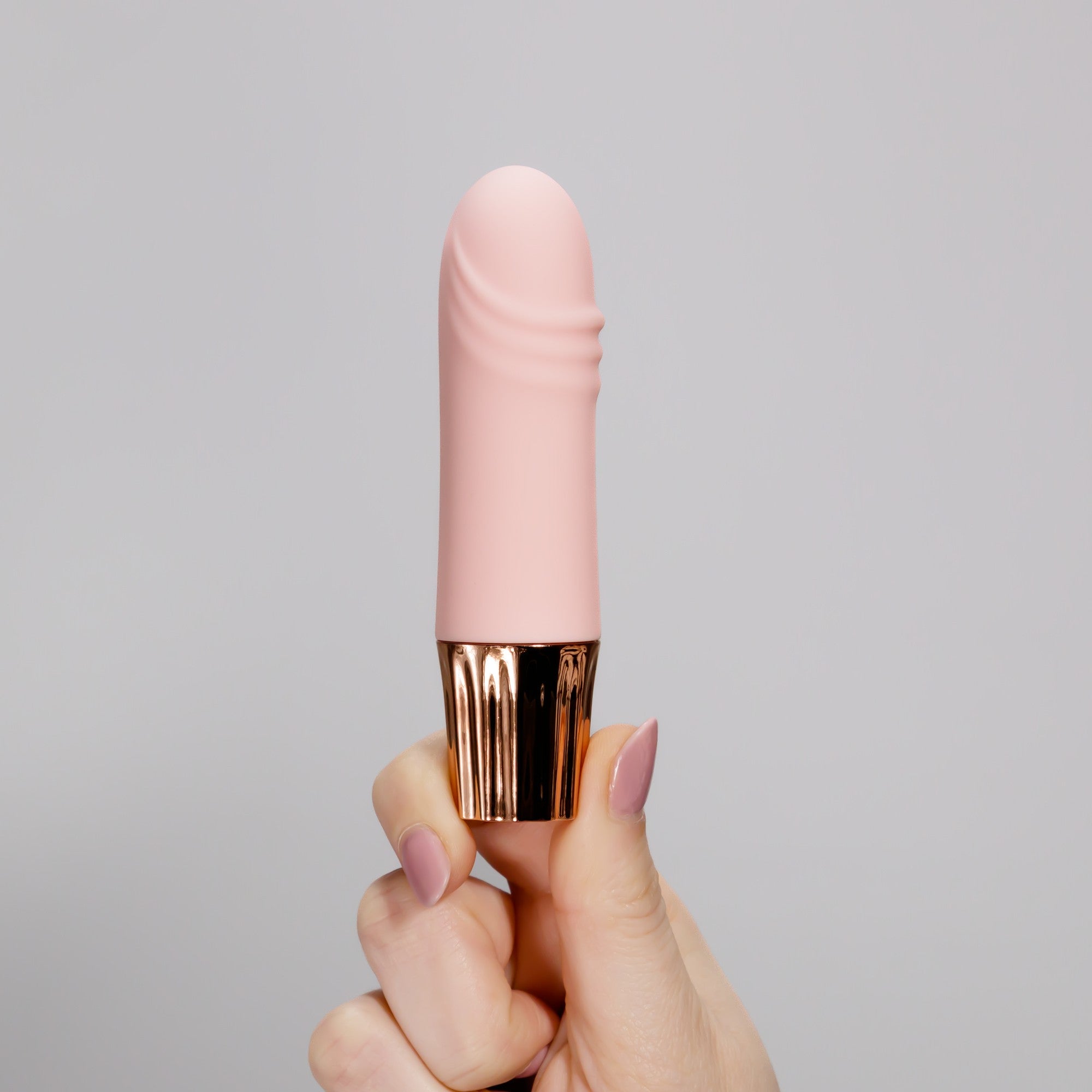 CRUSHIOUS | Mellow Waves – Mini Vibrador Recargable – Rosa y Morado