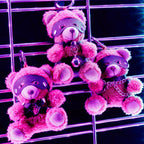 Llavero de osito de peluche BDSM travieso Crushito Crushious