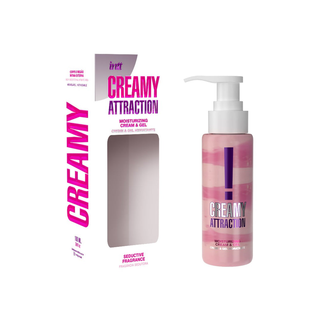 INTT | Lociones besables Creamy Attraction – Afrodisíaco Mora y Mora (100 ml)