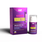INTT Gel Vibrador Sabor Mora – Triple Estimulación – 15 ml