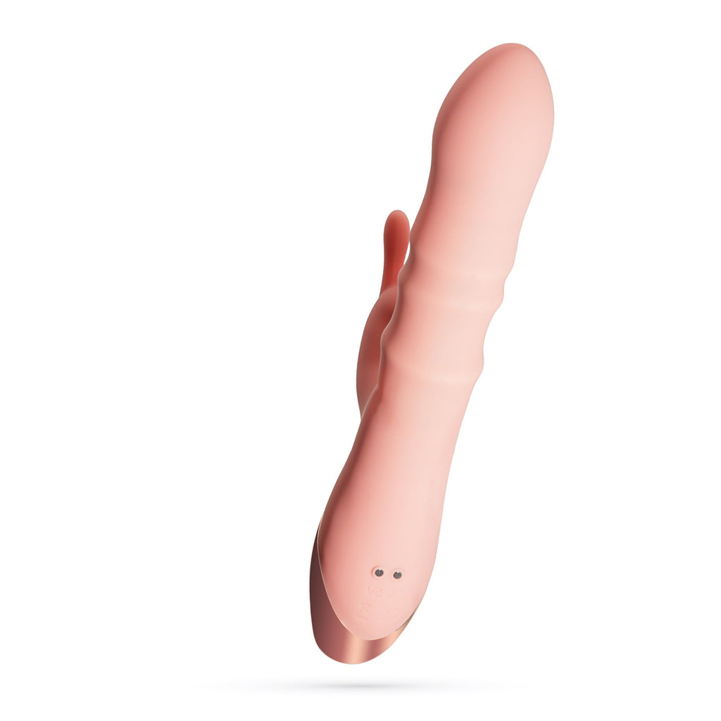 Vibrador Rabbit Crushious RINGLORD: triple movimiento de anillo y 10 modos de vibración