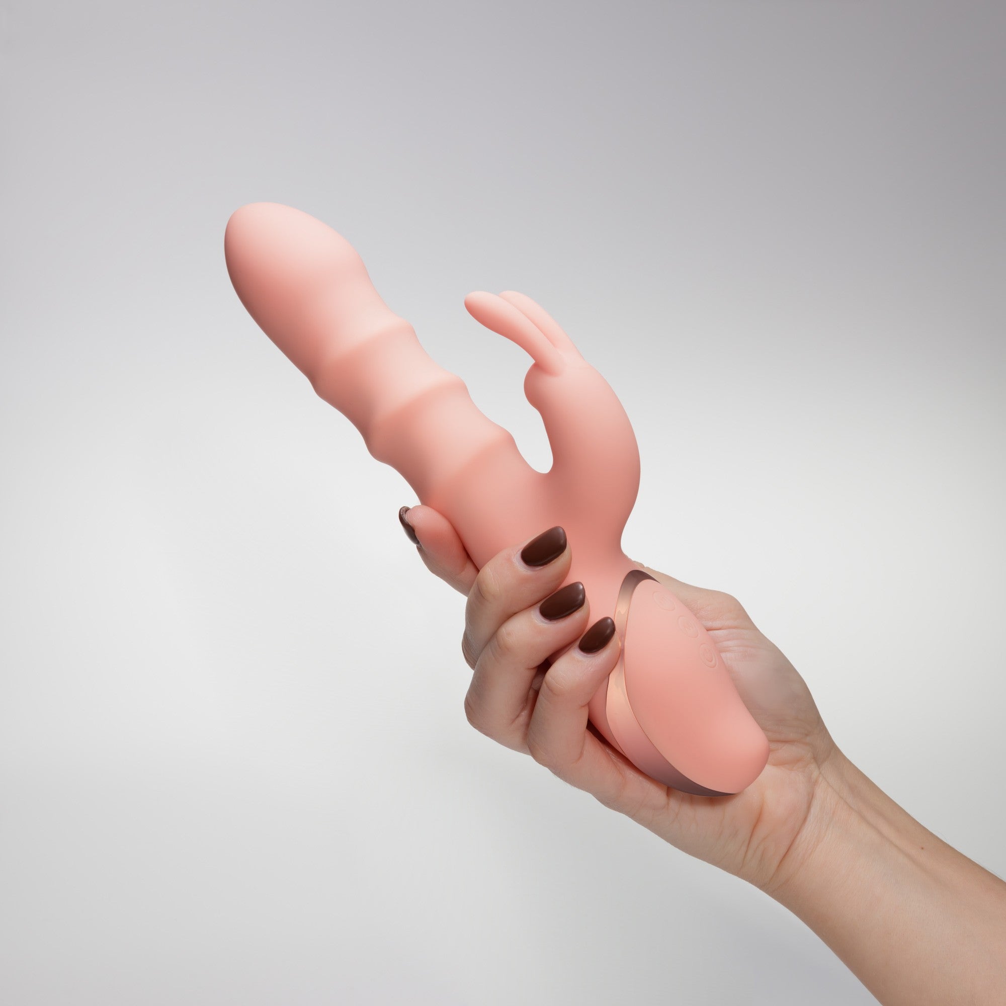 Vibrador Rabbit Crushious RINGLORD: triple movimiento de anillo y 10 modos de vibración
