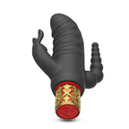 CRUSHIOUS | Romanov – Vibrador clásico tipo bala con funda de silicona extraíble (2 en 1) – 13,3 cm