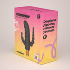 CRUSHIOUS | Romanov – Vibrador clásico tipo bala con funda de silicona extraíble (2 en 1) – 13,3 cm