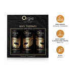 ORGIE | Set de Aceites de Masaje Sensual Sexy Therapy – Efecto Silk – Tamaño Mini 3 x 30 ml