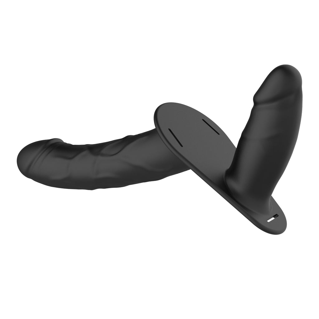 CRUSHIOUS | Labionda – Arnés Doble con Mando a Distancia – Negro