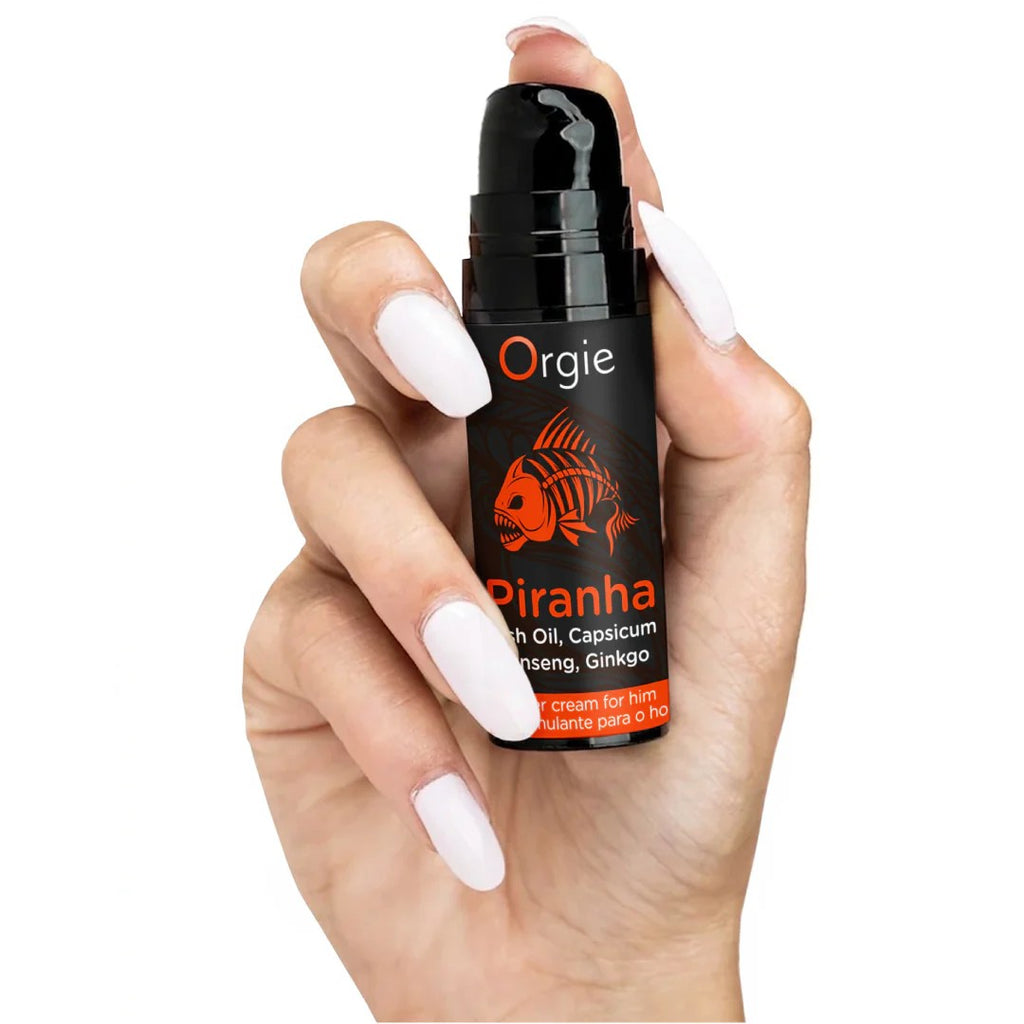 ORGIE | Bold Bite – Piranha Power Stimulating Cream for Men (15 ml)